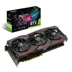 Asus ROG STRIX RTX2060 EVO Advanced, 6GB DDR6, 2 HDMI, 2 DP, 1740MHz Clock, RGB Lighting Graphics Cards
