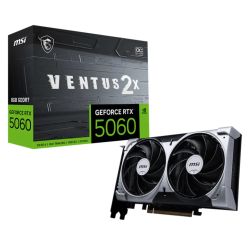 MSI RTX5060 8G VENTUS 2X OC, PCIe5, 8GB DDR7, HDMI, 3 DP, 2535MHz Clock, Overclocked