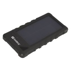 Sandberg (420-35 ) Outdoor Solar Powerbank 16000, 16,000mAh, USB & Solar Charging, 2 x USB-A, Flashlight, Dust, Shock & Waterproof, 5 Year Warranty Powerbanks / Chargers