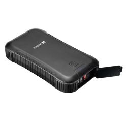 Sandberg 420-48 Survivor PD 45W 30000mAh Outdoor Powerbank, 1x USB-C 45W, 3x USB-A 1 QC 3.0, Power-Through, IP66, Flashlight, 5 Year Warranty