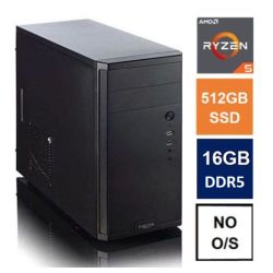 Spire_MATX_Tower_PC_Fractal_Core_1100_Case_Ryzen_5_8500G_16GB_DDR5_512GB_SSD_Corsair_550W_2.5G_LAN_No_Optical_KB_&_Mouse_No_Operating_System