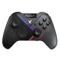 Asus ROG Raikiri Pro WirelessWired Game Controller for PC and Xbox, Extensive Customisation, ESS DAC, OLED Display