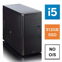 Spire MATX Tower PC, Fractal Core 1100 Case, i5-11400, 8GB 3200MHz, 512GB SSD, Bequiet 550W, No Optical, KB & Mouse, No Operating System