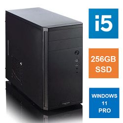 Spire_MATX_Tower_PC_Fractal_Core_1100_Case_i5-11400_8GB_3200MHz_256GB_SSD_Bequiet_550W_No_Optical_KB_&_Mouse_Windows_11_Pro