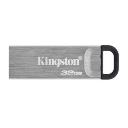 Kingston 32GB USB 3.2 Gen1 Memory Pen, DataTraveler Kyson, Metal Capless Design, RW 20060 MBs