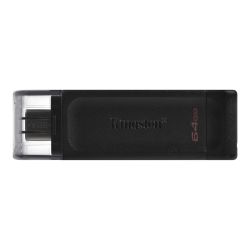 Kingston 64GB DataTraveler 70 USB 3.2 Gen1 Type-C Memory Pen, Cap