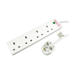 Spire_Mains_Power_Multi_Socket_Extension_Lead_4-Way_2M_Cable_Surge_Protected