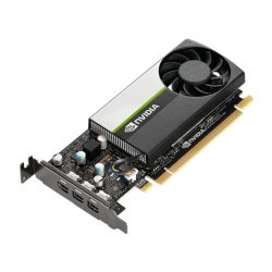 PNY NVidia T400 Professional Graphics Card, 2GB DDR6, 384 Cores, 3 miniDP 1.4 3 x DP adapters, Low Profile Bracket Included, Retail