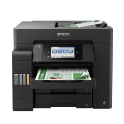 Epson EcoTank ET-5800 4-in-1 WirelessUSB High Performance Inkjet Printer, Automatic Duplex Printing, LCD Screen, Up to 25ipm