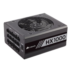 Corsair 1000W Professional HX Series HX1000 PSU, Fluid Dynamic Fan, Fully Modular, 80+ Platinum *DAMAGED BOX* 