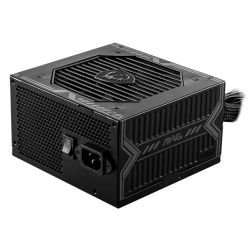 MSI 550W MAG A550BN ATX PSU, Fully Wired, 80+ Bronze, Low Noise Fan