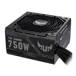 Asus 750W TUF Gaming PSU, Double Ball Bearing Fan, Fully Wired, 80+ Bronze, 0dB Tech