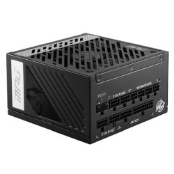 MSI 850W MPG A850G PCIE5 ATX 3.1 PSU, Fully Modular, 80+Cybenetics Gold, PCIe 5.1