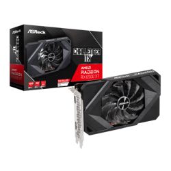 Asrock RX6500 XT Challenger ITX 4GB, 4GB DDR6, PCIe4, HDMI, DP, 2815MHz Clock, Compact Design