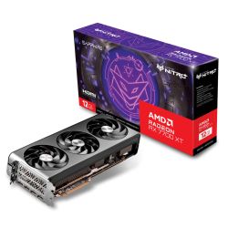 Sapphire NITRO+ RX7700 XT, PCIe4, 12GB DDR6, 2 HDMI, 2 DP, 2599MHz Clock, RGB