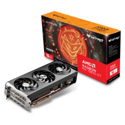 Sapphire NITRO+ RX7800 XT GAMING, PCIe4, 16GB DDR6, 2 HDMI, 2 DP, 2565MHz Clock, RGB