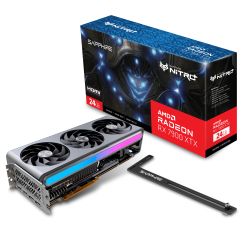 Sapphire NITRO+ RX7900 XTX, PCIe4, 24GB DDR6, 2 HDMI, 2 DP, 2680MHz Clock, RGB