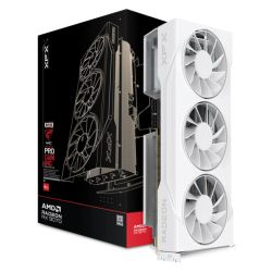 XFX Swift RX9070 OC White Triple 90mm Fan Gaming Edition, PCIe5, 16GB DDR6, HDMI, 3 DP, 2700MHz Clock, Overclocked