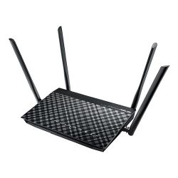 Asus (DSL-AC55U) AC1200 (300+867) Wireless Dual Band GB VDSL2/ADSL2+ Modem Router, USB 3.0 Routers/Mesh Systems