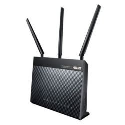 Asus (DSL-AC68U) AC1900 (600+1300) Wireless Dual Band GB VDSL2/ADSL2+ Modem Router, USB 3.0 Routers