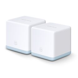 Mercusys HALO S12 Whole-Home Mesh Wi-Fi System, 2 Pack, Dual Band AC1200, 2 x LAN on each Unit