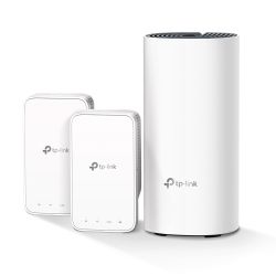 TP-LINK DECO M3 3-pack Whole-Home Mesh Wi-Fi System - Deco M4R & 2 Deco M3W Mesh Range Extenders, Dual Band AC1200