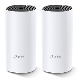 TP-LINK DECO M4 Whole-Home Mesh Wi-Fi System, 2 Pack, Dual Band AC1200, MU-MIMO, 2 x LAN on each Unit