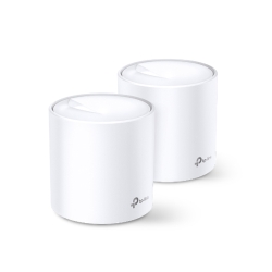 TP-LINK (DECO X20) Whole Home Mesh Wi-Fi 6 System, 2 Pack, Dual Band AX1800, OFDMA & MU-MIMO, One Unified Network