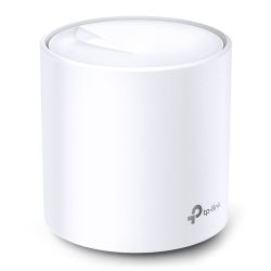 TP-LINK (DECO X60) AX3000 Wireless Whole Home Mesh Wi-Fi System, Single Unit, OFDMA & MU-MIMO, WPA3 Encryption & TP-Link HomeCare Routers/Mesh Systems