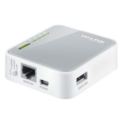 TP-LINK (TL-MR3020 V3.2) 300Mbps Travel-size Wireless 3G/4G Router, USB, LAN
