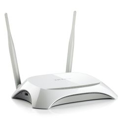 TP-LINK (TL-MR3420) 300Mbps Wireless N 4G Router, 4-Port, 1 USB Routers/Mesh Systems
