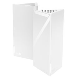 MSI MRBE50-2PK BE5000 Dual Band Roamii BE Lite Mesh Wi-Fi 7 System, 2 Pack, 2.5G Port, MLO, 4K-QAM, MU-MIMO, Flexible Backhaul