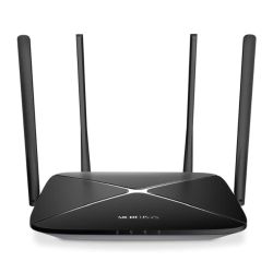 Mercusys AC12G AC1200 867+300 Wireless Dual Band GB Cable Router, 3-Port