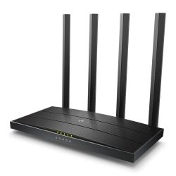TP-LINK Archer C80 AC1900 600+1300 Wireless Dual Band GB Cable Router, 4-Port, 3x3 MIMO, MU-MIMO