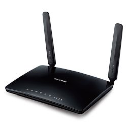 TP-LINK Archer MR200 V4 AC750 300+433 Wireless Dual Band 4G LTE Router, 3-Port, 1 WAN