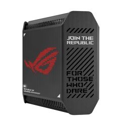 Asus GT6 1-Pack Black ROG Rapture AX10000 Tri-Band Gaming Mesh Wi-Fi 6 System, 2.5G LAN, AiMesh, RangeBoost Plus, AiProtection Pro, RGB