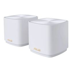 Asus AX5400 ZenWiFi XD5 AX3000 Dual Band Mesh Wi-Fi 6 System, 2 Pack, GB LAN, GB WAN, 160MHz Bandwidth, AiMesh, AiProtection, White