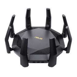 Asus RT-AX89X AX6000 Wireless Dual Band Wi-Fi 6 Router, 12-stream, MU-MIMO & OFDMA, AiMesh, Dual 10G Ports, SFP+, USB, Lifetime Free Internet Security