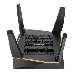 Asus (RT-AX92U) AiMesh WiFi System, AX6100 (400+867+4804) Tri-Band, 802.11ax, AiProtection Pro, Flexible SSID