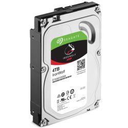 Seagate 3.5inch , 4TB, SATA3, IronWolf NAS Hard Drive, 5900RPM, 64MB Cache, OEM Internal Hard Drives