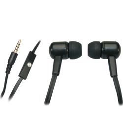 Sandberg 125-62 Speak and Go In-Earset, 10mm Driver, 3.5mm Jack, Inline Microphone, Black, 5 Year Warranty