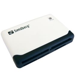 Sandberg_133-46_External_Multi_Card_Reader_USB_Powered_Black_&_White_5_Year_Warranty