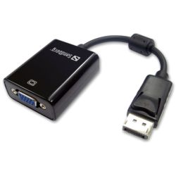Sandberg_DisplayPort_Male_to_VGA_Female_Converter_Cable_20cm_Black_5_Year_Warranty