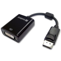 Sandberg_DisplayPort_Male_to_DVI-I_Female_Converter_Cable_20cm_5_Year_Warranty