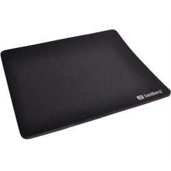 Sandberg (520-05) Mouse Pad, Black, 260 x 220 x 0.60 mm, 5 Year Warranty Mouse Pads & Bungees