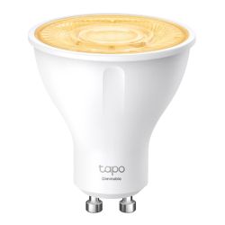 TP-LINK TAPO L610 Smart Wi-Fi Spotlight, Single Unit, Dimmable, Schedule & Timer, AppVoice Control, GU10 Lamp Base