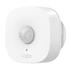 TP-LINK TAPO T100 Smart Motion Sensor, Up to 23 ft, 120° View, Motion-Activated Light, Instant Alerts, Battery Powered, Hub Required