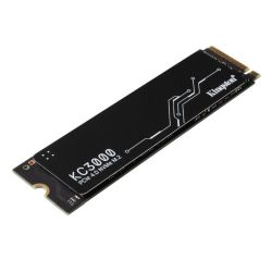 Kingston 1TB KC3000 M.2 NVMe SSD, M.2 2280, PCIe4, 3D TLC NAND, RW 70006000 MBs, 900K1M IOPS, Aluminium Heatspreader