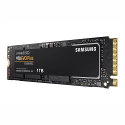 Samsung 1TB 970 EVO PLUS M.2 NVMe SSD, M.2 2280, PCIe, V-NAND, RW 35003300 MBs, 600K550K IOPS