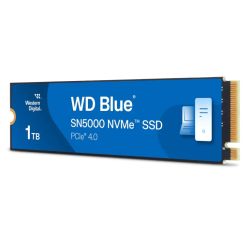 WD 1TB Blue SN5000 M.2 NVMe Gen4 SSD, M.2 2280, PCIe4, 3D NAND TLC, RW 51504900 MBs, 730K770K IOPS